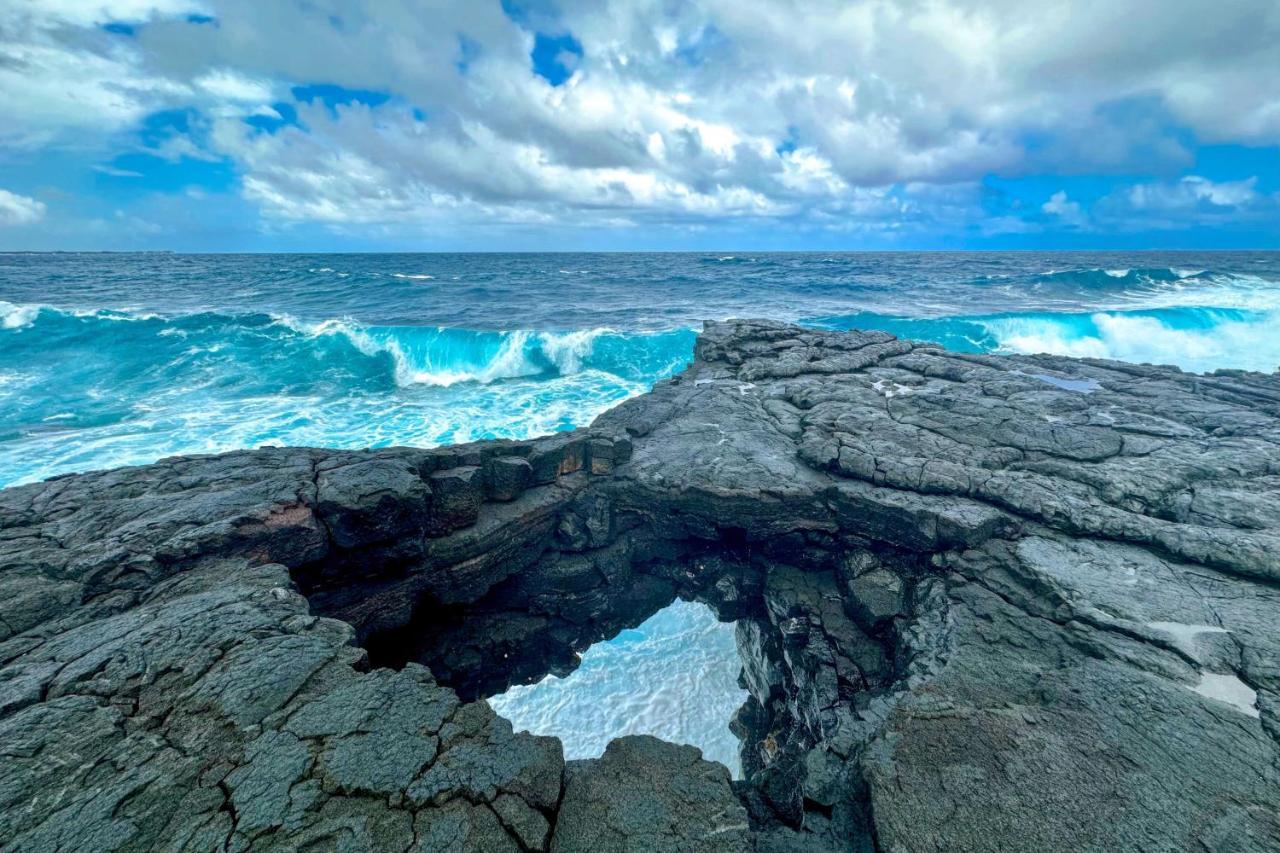 Direct Oceanfront, Big Island Home Keaau Exterior foto